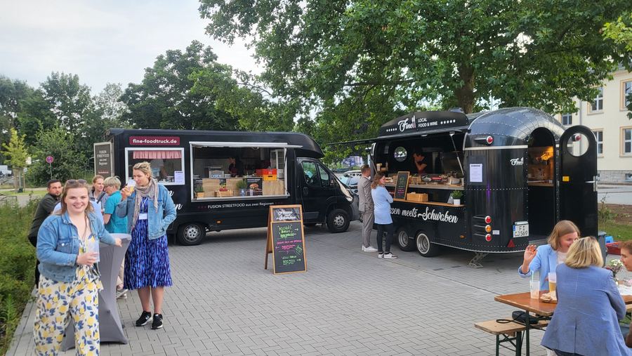 Firmen-Catering mit Foodtrucks